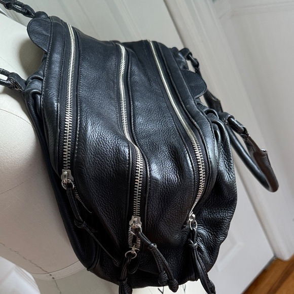 Black Cole Haan Satchel Bag - Picture 3 of 16